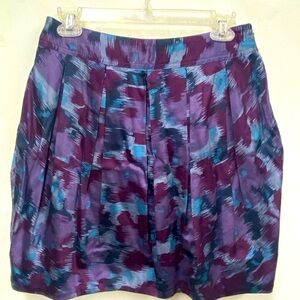 Marc by Marc Jacob Purple & Blue Multicolored Pattern Skirt, Women’s Size 2